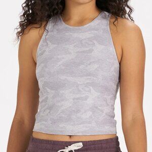 Vuori Elevation Plyo Tank, Pale Heather Camo, Large